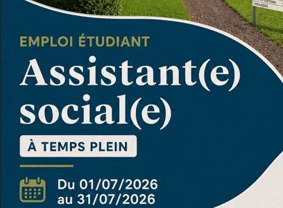 Emploi étudiant assistant(e) social(e)
